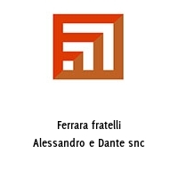 Logo Ferrara fratelli Alessandro e Dante snc