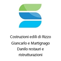 Logo Costruzioni edili di Rizzo Giancarlo e Martignago Danilo restauri e ristrutturazioni