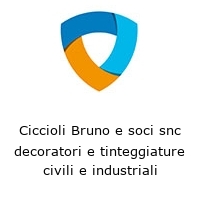 Logo Ciccioli Bruno e soci snc decoratori e tinteggiature civili e industriali