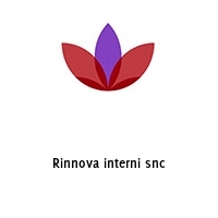 Rinnova interni snc