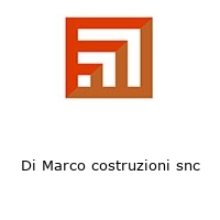 Logo Di Marco costruzioni snc