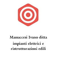 Logo Massaccesi Ivano ditta impianti elettrici e ristrutturazioni edili