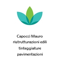 Logo Capocci Mauro ristrutturazioni edili tinteggiature pavimentazioni