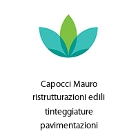 Capocci Mauro ristrutturazioni edili tinteggiature pavimentazioni