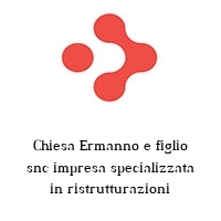 Logo Chiesa Ermanno e figlio snc impresa specializzata in ristrutturazioni