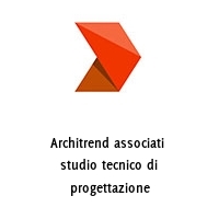 Logo Architrend associati  studio tecnico di progettazione