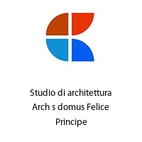 Logo Studio di architettura Arch s domus Felice Principe