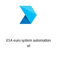 Logo ESA euro system automation srl