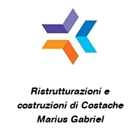 Logo Ristrutturazioni e costruzioni di Costache Marius Gabriel