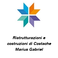 Logo Ristrutturazioni e costruzioni di Costache Marius Gabriel