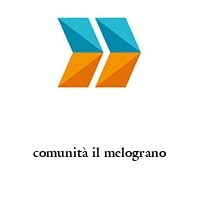Logo comunità il melograno