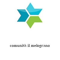 Logo comunità il melograno