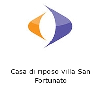 Logo Casa di riposo villa San Fortunato