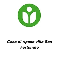 Logo Casa di riposo villa San Fortunato