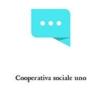 Logo Cooperativa sociale uno