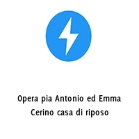 Logo Opera pia Antonio ed Emma Cerino casa di riposo