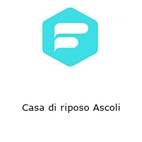 Logo Casa di riposo Ascoli