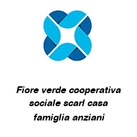 Logo Fiore verde cooperativa sociale scarl casa famiglia anziani