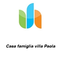 Logo Casa famiglia villa Paola