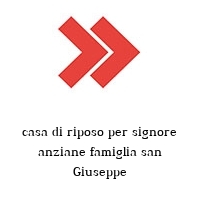 Logo casa di riposo per signore anziane famiglia san Giuseppe