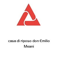 Logo casa di riposo don Emilio Meani