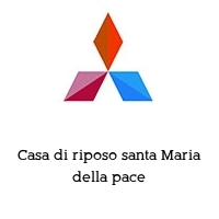 Logo Casa di riposo santa Maria della pace