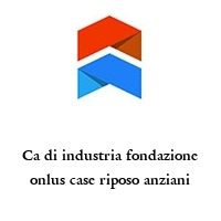 Logo Ca di industria fondazione onlus case riposo anziani