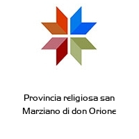 Logo Provincia religiosa san Marziano di don Orione