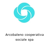 Logo Arcobaleno cooperativa sociale spa