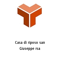 Logo Casa di riposo san Giuseppe rsa
