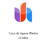 Logo Casa di riposo Pietro cCadeo