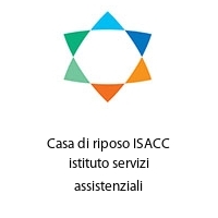Logo Casa di riposo ISACC istituto servizi assistenziali