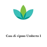 Logo Casa di riposo Umberto I