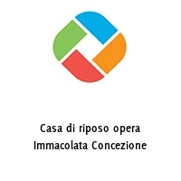 Logo Casa di riposo opera Immacolata Concezione