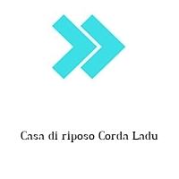 Logo Casa di riposo Corda Ladu