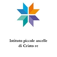 Logo Istituto piccole ancelle di Cristo re