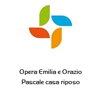 Logo Opera Emilia e Orazio Pascale casa riposo