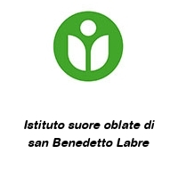 Logo Istituto suore oblate di san Benedetto Labre