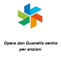 Logo Opera don Guanella centro per anziani