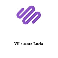 Logo Villa santa Lucia