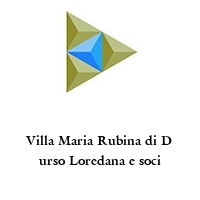 Logo Villa Maria Rubina di D urso Loredana e soci