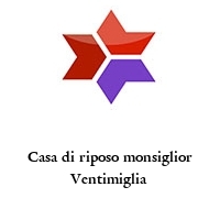 Logo Casa di riposo monsiglior Ventimiglia