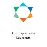 Logo Casa riposo villa Novecento