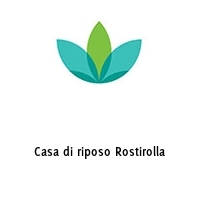 Logo Casa di riposo Rostirolla