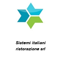 Logo Sistemi italiani ristorazione srl