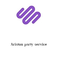 Logo Ariston party service