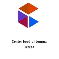 Logo Center food di Lemma Teresa