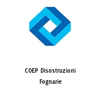 Logo COEP Disostruzioni Fognarie