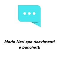 Logo Mario Neri spa ricevimenti e banchetti