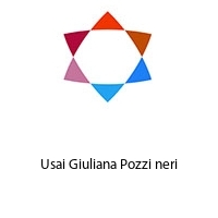 Logo Usai Giuliana Pozzi neri